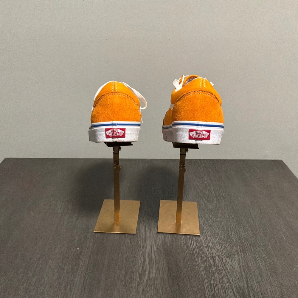 Orange Men Vans size 7.5